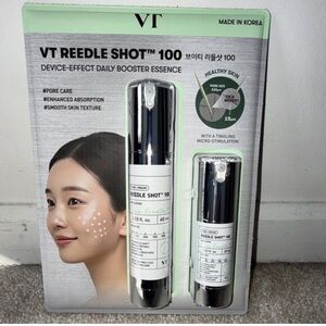 VT Reedle Shot 100 Daily Booster Essence Serum - White/Silver